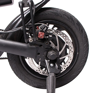 12 inch 36V25OW brushless motor 36V7.5AH foldable lithium battery electric bike