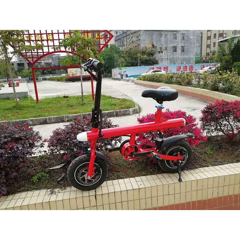 lithium battery electric bike  TAIQI Rocket 8.5ah/ 48V/36V 12 inch steel /AL-alloy  250-350W foldable