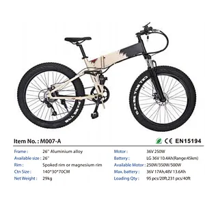 24 to 29 inch battery electric bike  mountain ebike  brushless motor  lithium  aluminum alloy frame