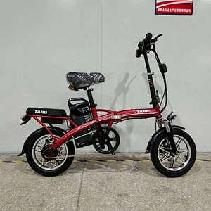 lithium battery  adult electric bike with 10-15Ah/48V  250 -350W Brushless Motor foldable