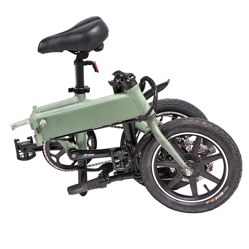 14'' al-alloy 6061# frame 250w brushless motor 36v 7-5ah lithium battery foldable ebike for adults