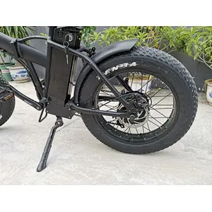 20inch fat tire foldable lithium battery removable charged mountain electric bike