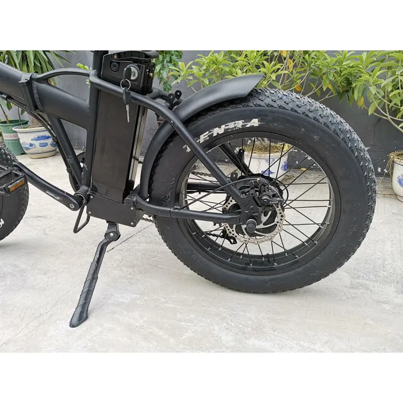 20inch fat tire foldable lithium battery removable charged mountain electric bike