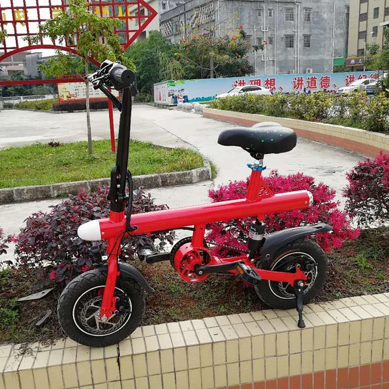 lithium battery electric bike  Rocket 6.5ah/ 48V/36V 12 inch high carbon steel/AL-alloy frame 250-350W foldable