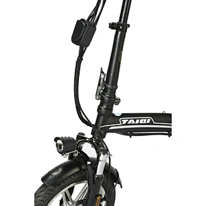 Foldable carbon steel frame 48V250W motor lithium battery electric bicycle