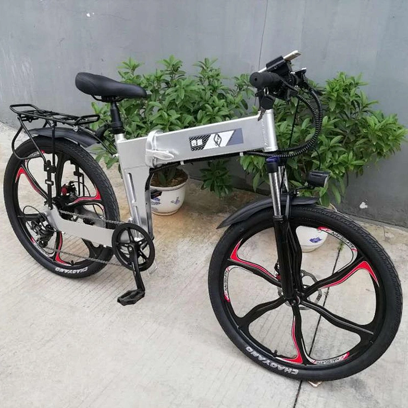 26 inch16ah/36V lithium battery  electric bike    350w-500w brushless motor   al-alloy frame foldable
