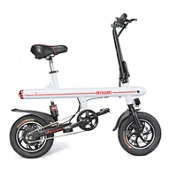 lithium battery electric bike foldable 250-350W 36V/48V 12inch steel/al-alloy feame
