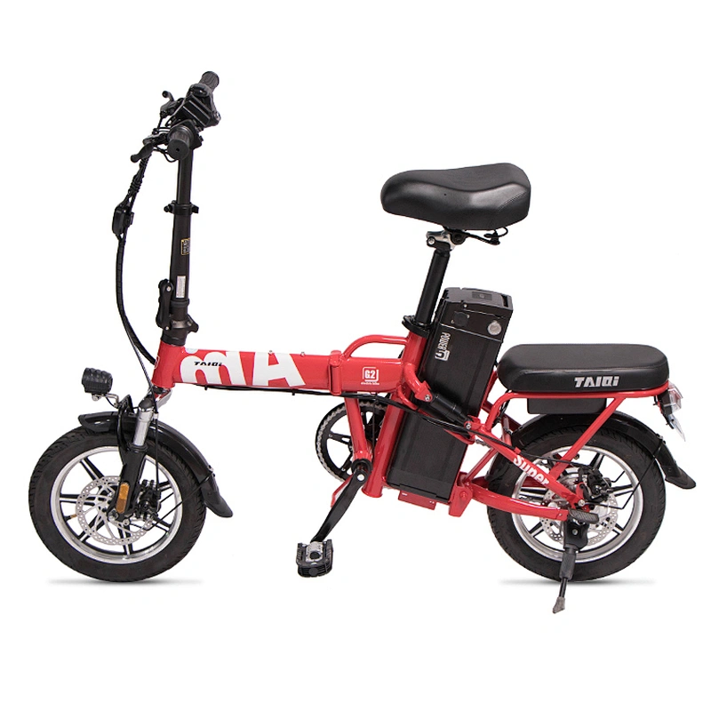 full suspension 10-15Ah/48V   lithium battery  250W/48V foldable mini  electric bike