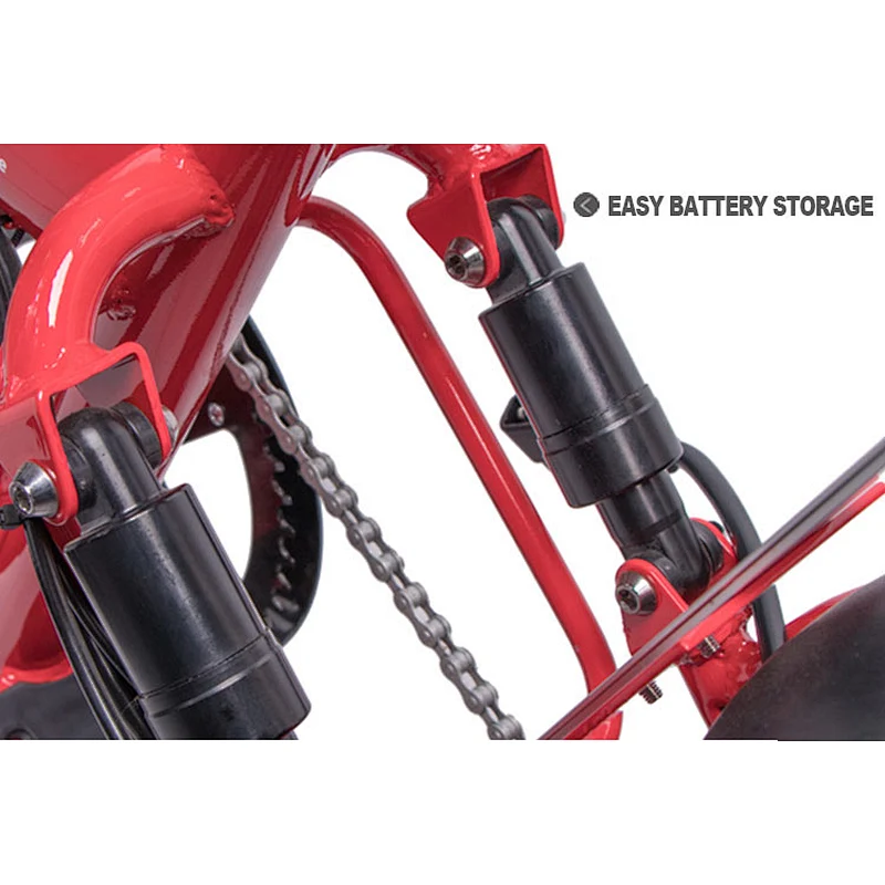 full suspension 10-15Ah/48V   lithium battery  250W/48V foldable mini  electric bike