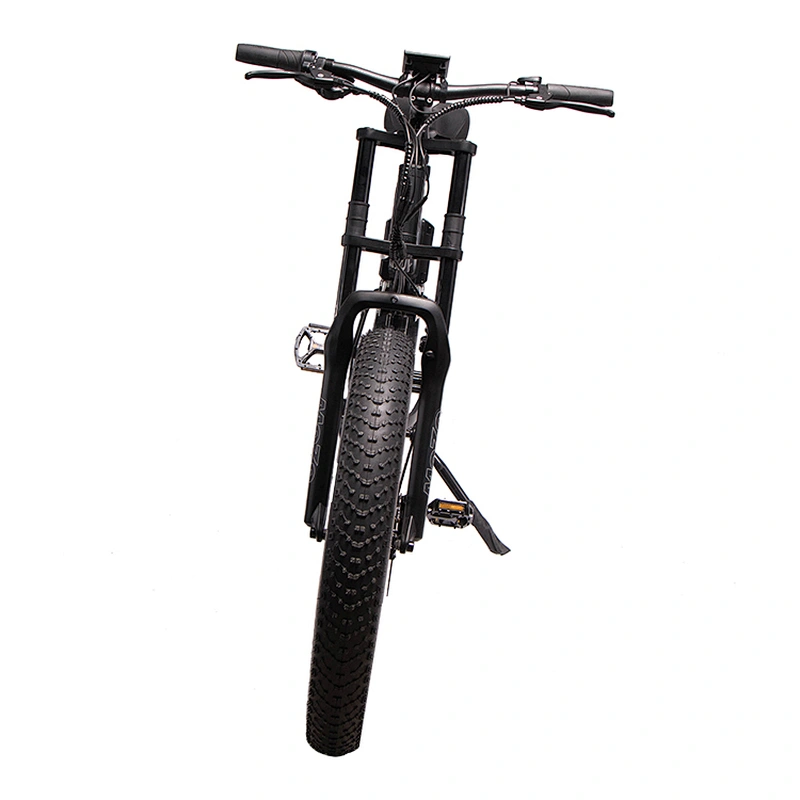 26 inch  48V500W brushless motor 48V11.6AH lithium battery foldable electric bike