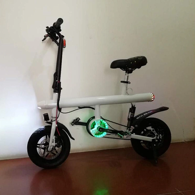 lithium battery electric bike  TAIQI Rocket 8.5ah/ 48V/36V 12 inch steel /AL-alloy  250-350W foldable
