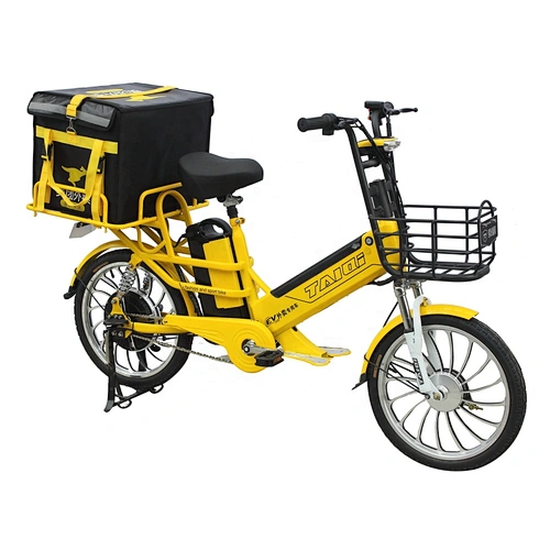 N6 Double Lithium Battery City Green Power Fast Pizza e bike Delivery Food Box Bag electric bicycle