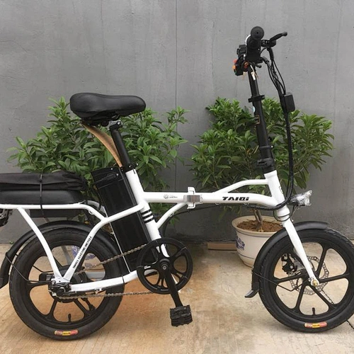 Battery electric bike MINI lithium battery removable brushless motor 240W city e bike 14