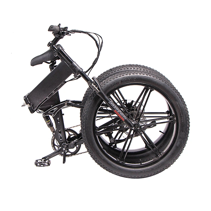 26 inch  48V500W brushless motor 48V11.6AH lithium battery foldable electric bike