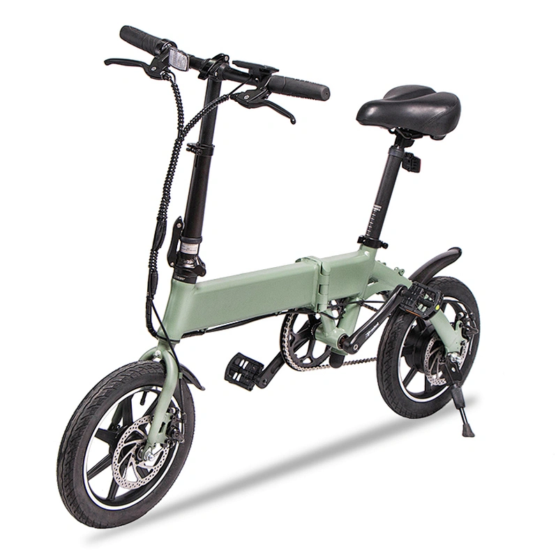 14'' al-alloy 6061# frame 250w brushless motor 36v 7-5ah lithium battery foldable ebike for adults