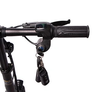 14 inch carbon steel suspension foldable frame 48V350W brushless motor 48V10AH lithium battery electric bike