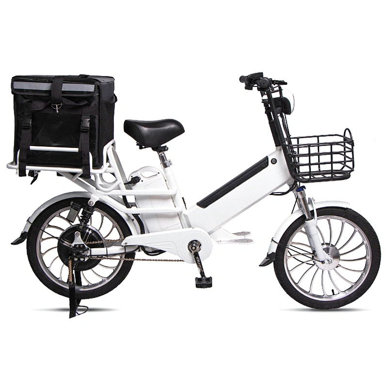 Two lithium batteries 48V350W brushless motor  delivery electric bicycle