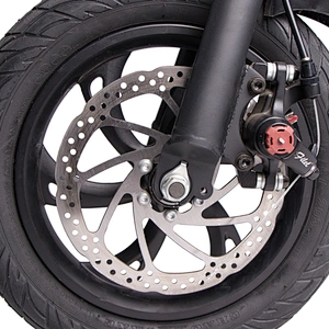12 inch 36V25OW brushless motor 36V7.5AH foldable lithium battery electric bike