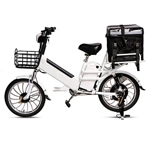 N6 Double Lithium Battery City Green Power Fast Pizza e bike Delivery Food Box Bag electric bicycle