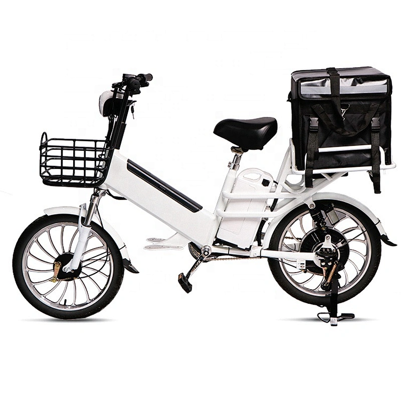 N6 Double Lithium Battery City Green Power Fast Pizza e bike Delivery Food Box Bag electric bicycle