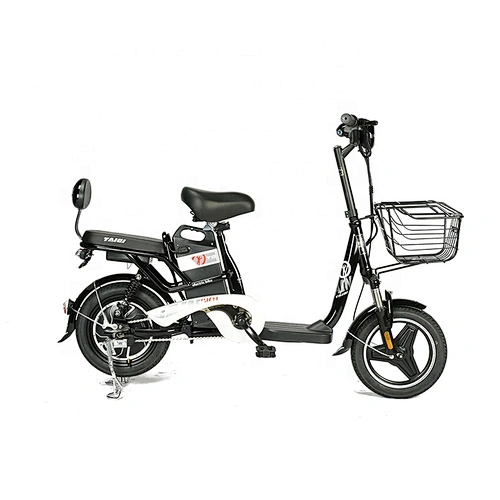 Milan woman lady battery delivery electric city  bike