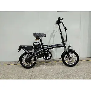 lithium battery  adult electric bike with 10-15Ah/48V  250 -350W Brushless Motor foldable