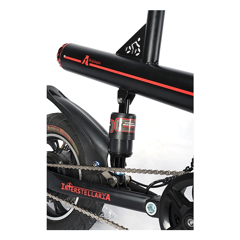 TAIQI Rocket lithium battery ebike 8.5ah/48V/36V 12 inch steel/AL-ALLOY 250-350W foldable electric bike