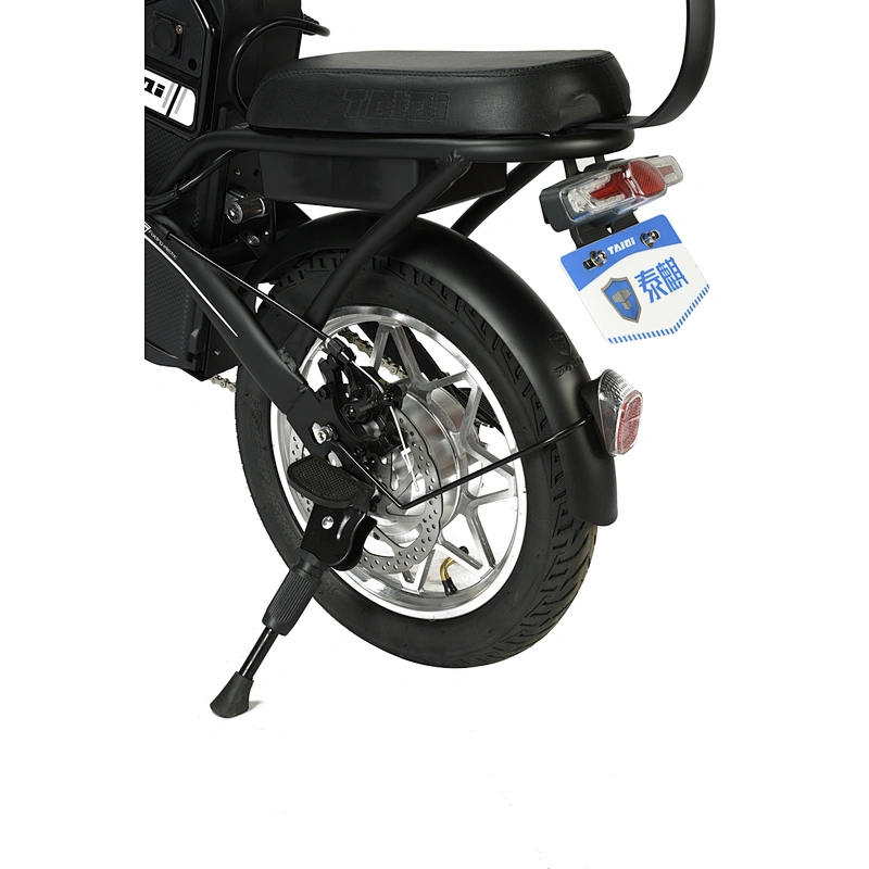 Foldable carbon steel frame 48V250W motor lithium battery electric bicycle