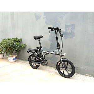 Battery electric bike MINI lithium battery removable brushless motor 240W city e bike 14