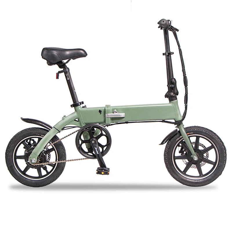 Popular foldable al-alloy frame brushless 250W motor 48V 14inch lithium battery electric bike for adults