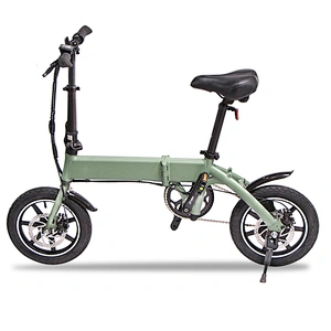 Popular foldable al-alloy frame brushless 250W motor 48V 14inch lithium battery electric bike for adults