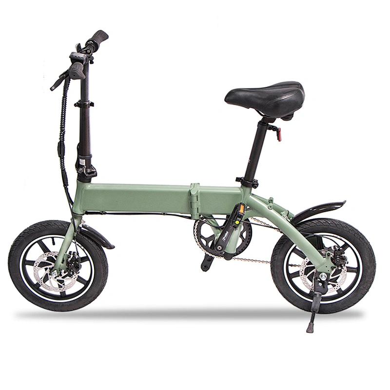 Popular foldable al-alloy frame brushless 250W motor 48V 14inch lithium battery electric bike for adults