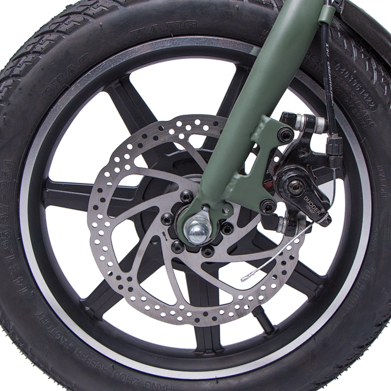 14'' al-alloy 6061# frame 250w brushless motor 36v 7-5ah lithium battery foldable ebike for adults