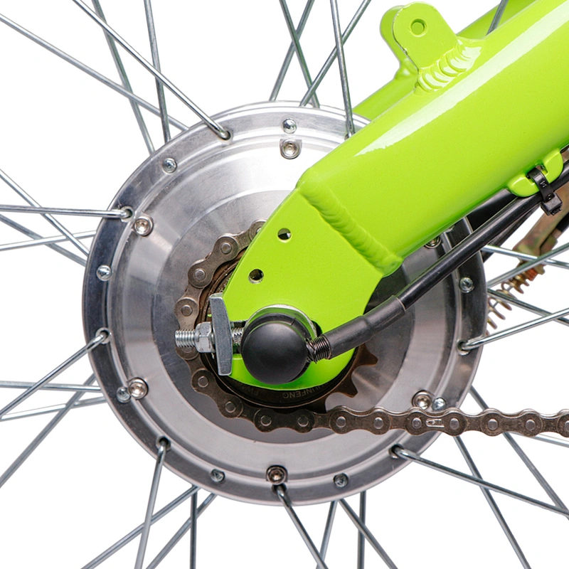20 inch AL-ALLOY frame 48V240W brushless motor 48V10AH lithium battery fat tyre foldable electric bike