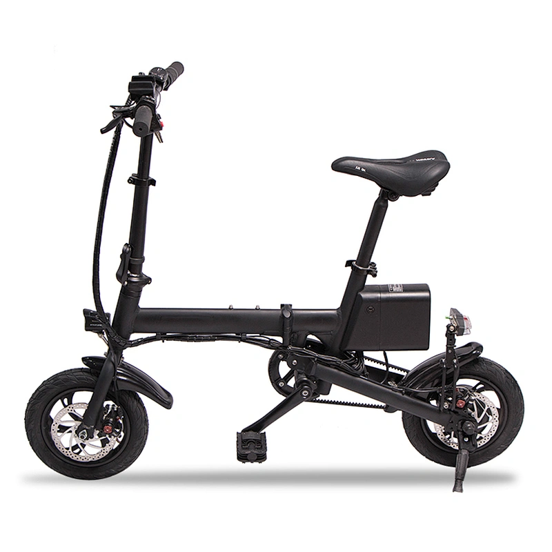 12 inch 36V25OW brushless motor 36V7.5AH foldable lithium battery electric bike