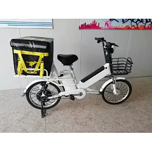 15ah + 10ah/48V two lithium batteries  brushless motor 350W/48V Pizza delivery   electric bike