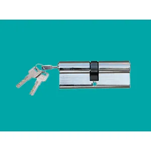 Cylinder with double sides keys