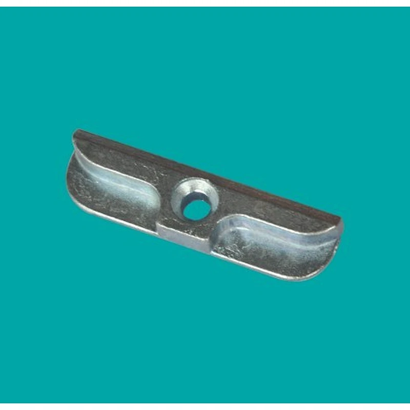 Keeper for casement transmission rod