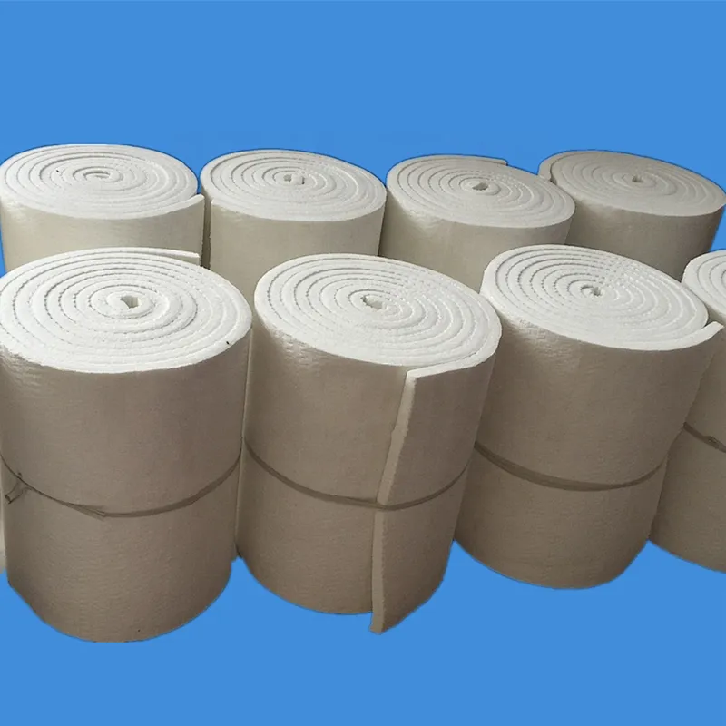 Factory Price 1260 Degree Refractory Alumina Silicate Needle Ceramic Fiber Insulation Blanket