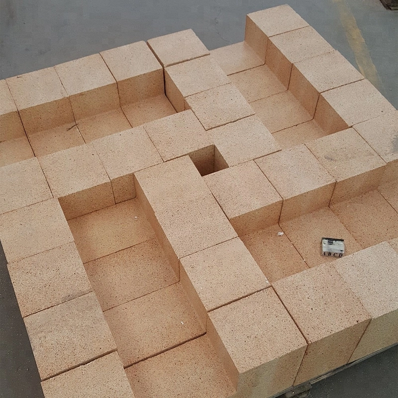 High temperature chamotte refractory bricks for lime kiln