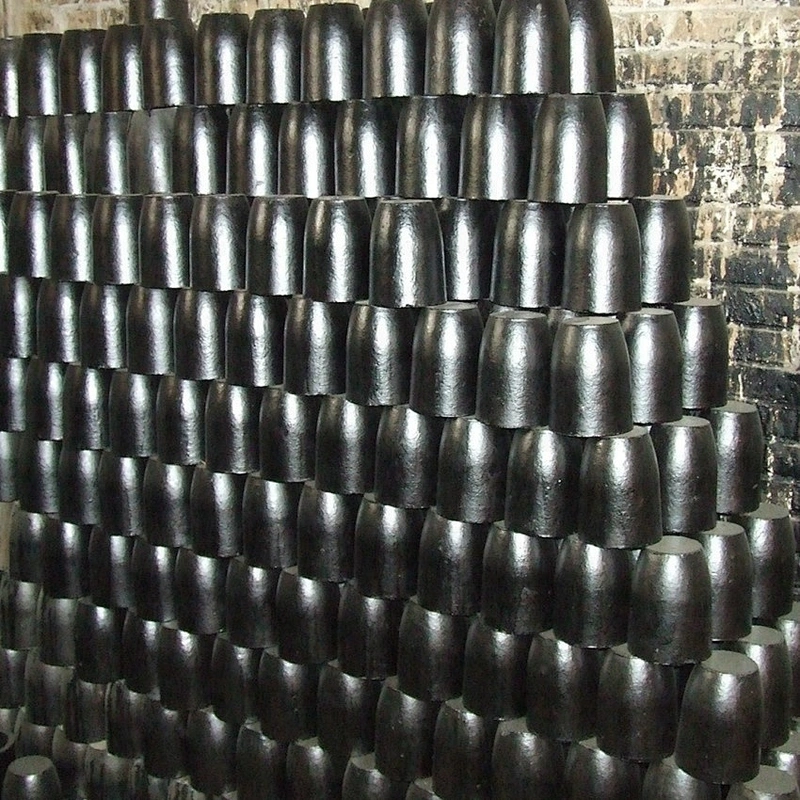 High Strength Silicon Graphite Crucibles For Copper Melting