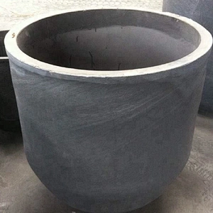 Cheap Cast Iron Melting Copper SIC Silicon Carbide Graphite Crucible Pots