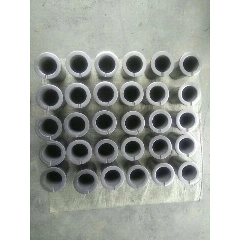 High Pure Density Graphite Crucible Melting Metal Copper, Silver, Aluminum