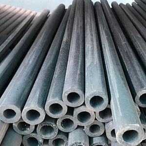 Refractory silicon carbide burner and R-SIC tube