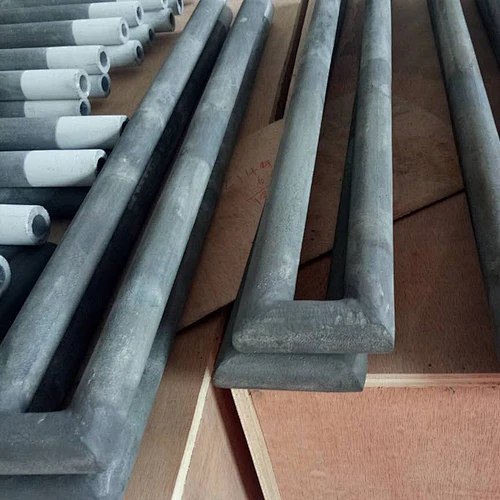 Refractory silicon carbide burner and R-SIC tube