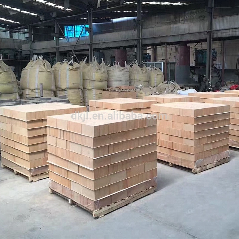 High temperature chamotte refractory bricks for lime kiln