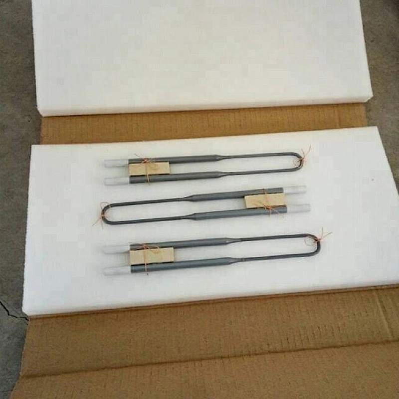 1800c U Shape Mosi2 Resistor Electric Heating Elements for Glass Furnace