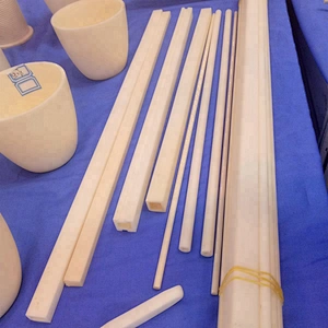 High Temperature Thermocouple Protection 99% Alumina Ceramic Tube