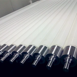 High temperature high alumina ceramic roller for glass tempering furnace