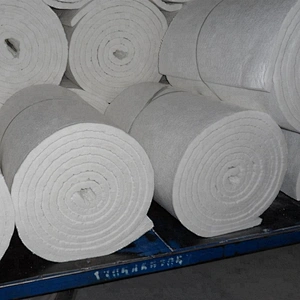 Fire resistant 1260 hp bio-soluble ceramic fiber blanket